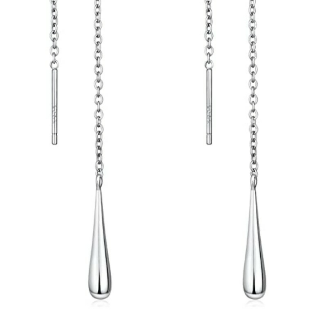 Teardrop Pull Through Earrings